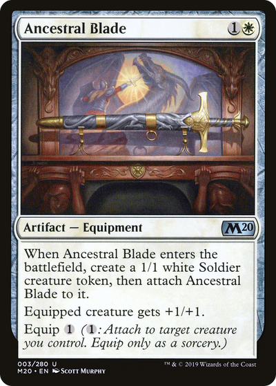 Ancestral Blade (M20-003) - Core Set 2020