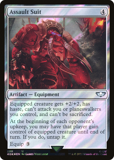 Assault Suit (40K-230★) - Warhammer 40,000 Commander Foil