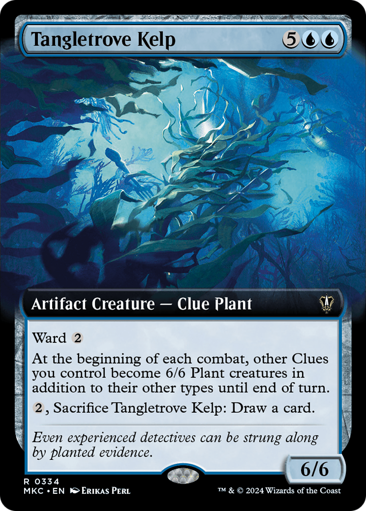 Tangletrove Kelp (MKC-334) - Murders at Karlov Manor Commander: (Extended Art)