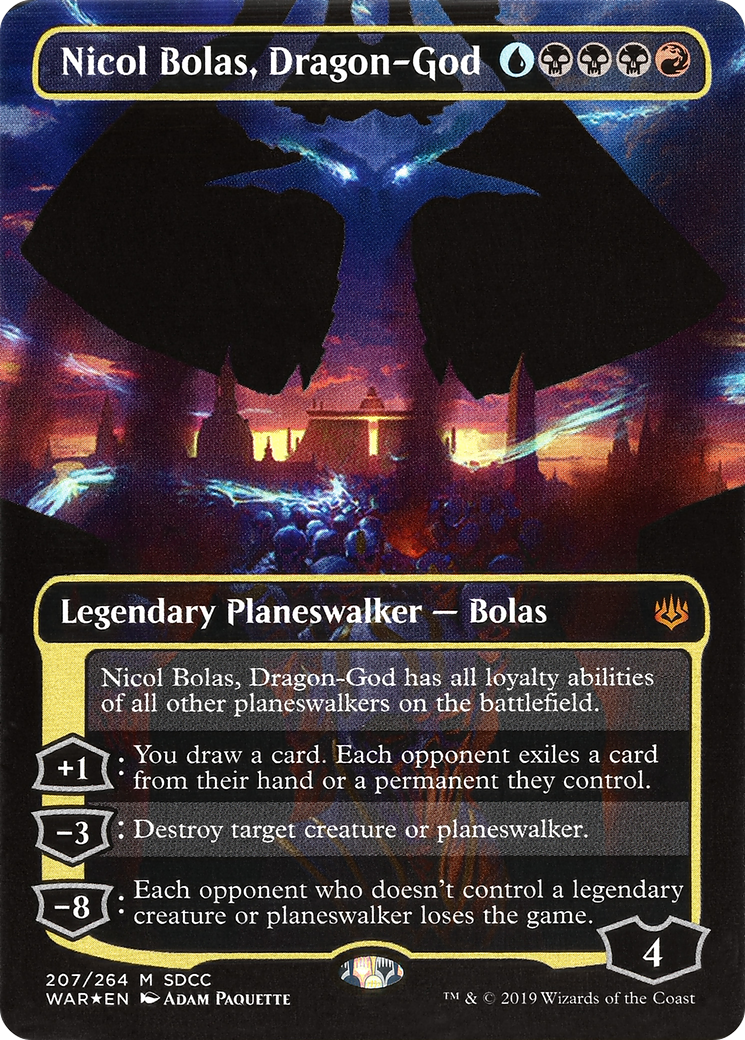Nicol Bolas, Dragon-God (MEDIA-207) - San Diego Comic-Con 2019 (Borderless)