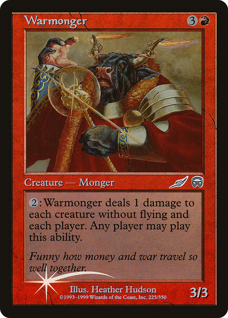 Warmonger (MEDIA-1999-2) - Media and Collaboration Promos Foil