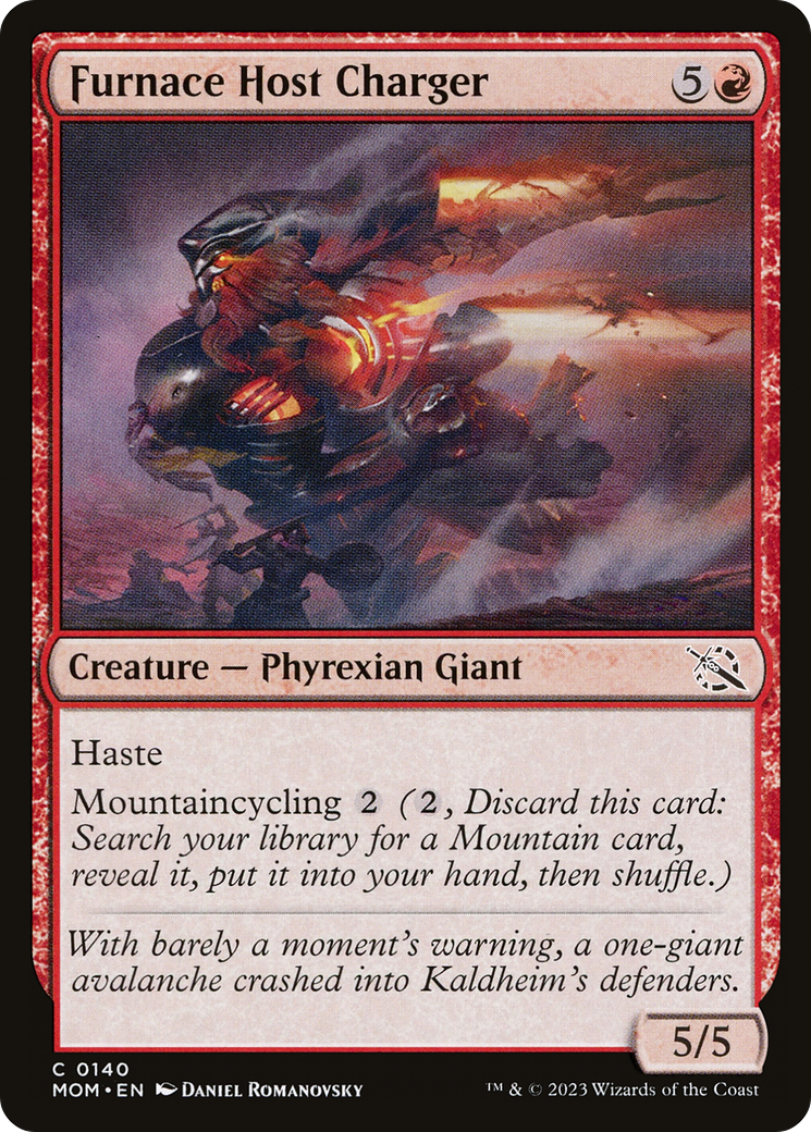 Furnace Host Charger (MOM-140) - March of the Machine Foil