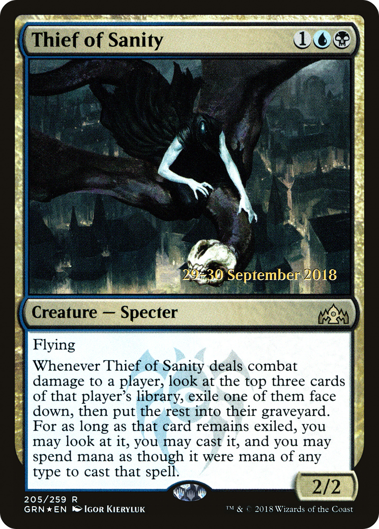 Thief of Sanity (PRE-205S) - Guilds of Ravnica Promos Foil