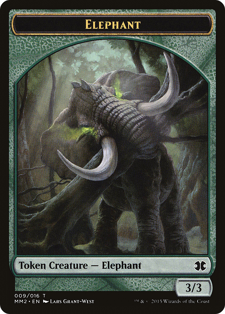 Elephant (MM2-009) - Modern Masters 2015 Tokens