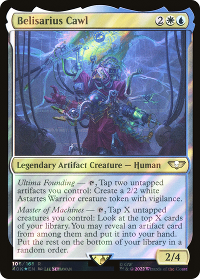 Belisarius Cawl (40K-106★) - Warhammer 40,000 Commander Foil