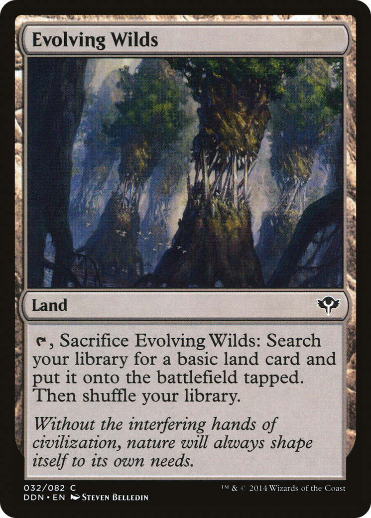 Evolving Wilds (DDN-032) - Duel Decks: Speed vs. Cunning