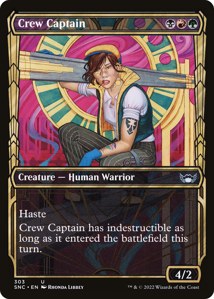 Crew Captain (SNC-303) - Streets of New Capenna: (Showcase) Foil