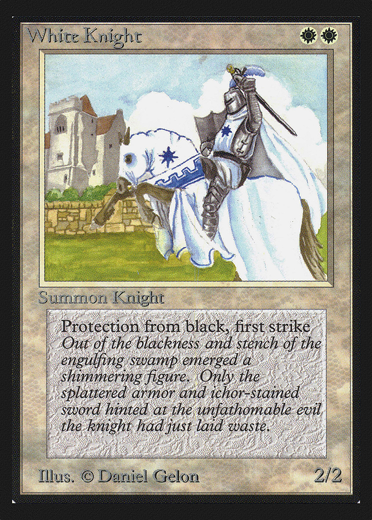 White Knight (IED-044) - Intl. Collectors' Edition