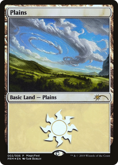 Plains (MFP-002) - MagicFest 2019 Foil