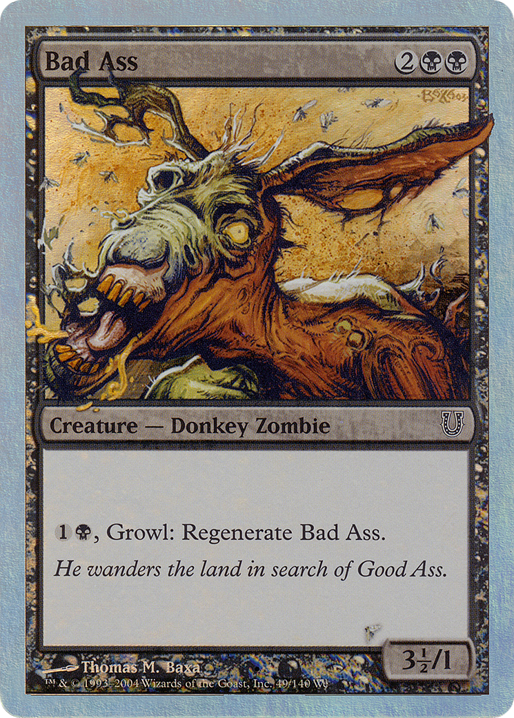 Bad Ass (UNH-049) - Unhinged Foil