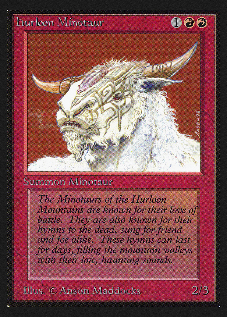 Hurloon Minotaur (IED-159) - Intl. Collectors' Edition