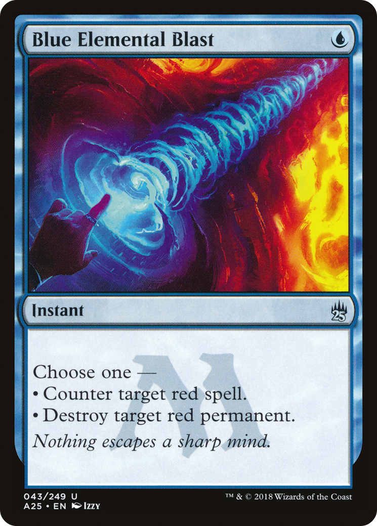 Blue Elemental Blast (A25-043) - Masters 25