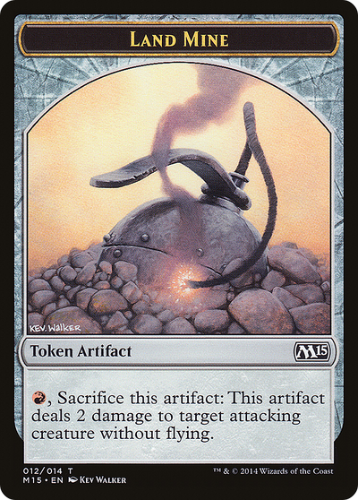 Land Mine (M15-012) - Magic 2015 Tokens