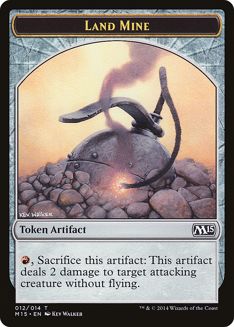 Land Mine (M15-012) - Magic 2015 Tokens
