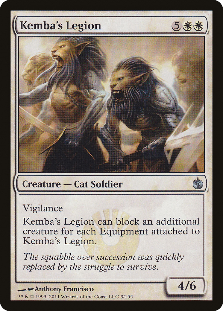 Kemba's Legion (MBS-009) - Mirrodin Besieged Foil