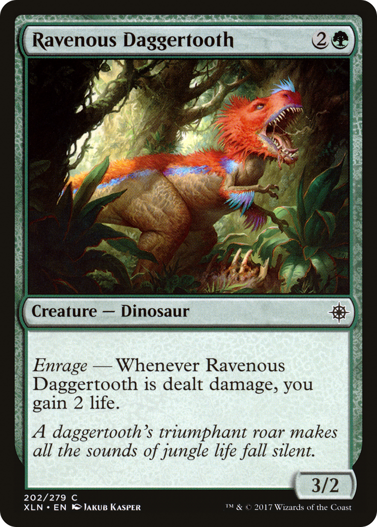 Ravenous Daggertooth (XLN-202) - Ixalan