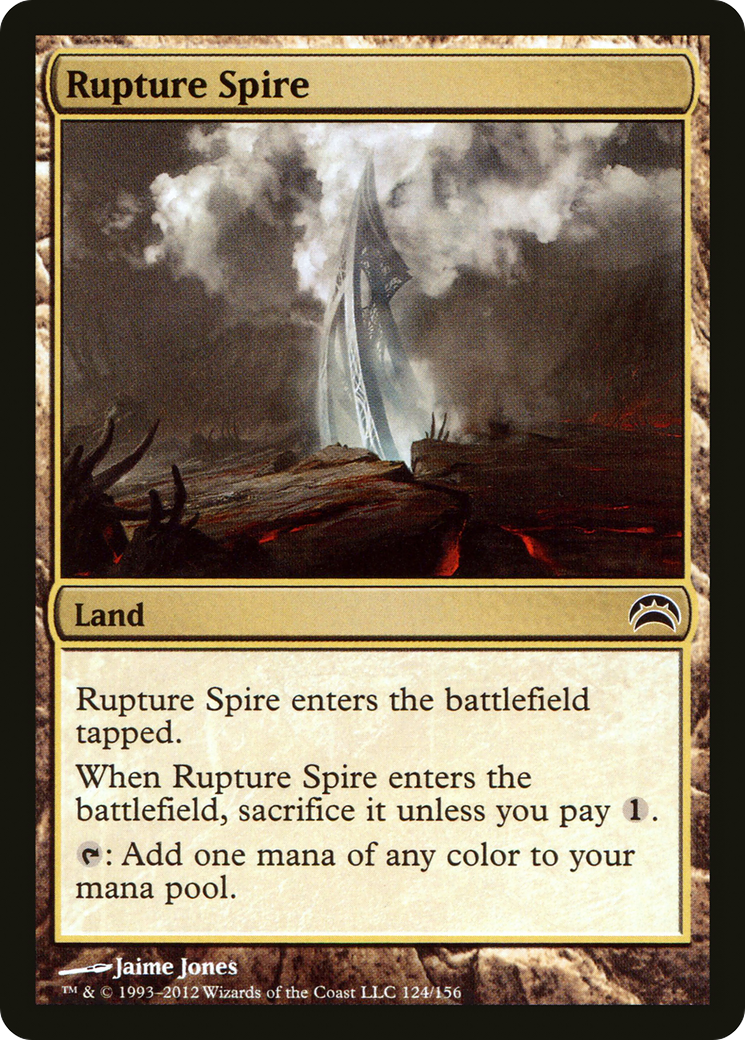 Rupture Spire (PC2-124) - Planechase 2012 Foil