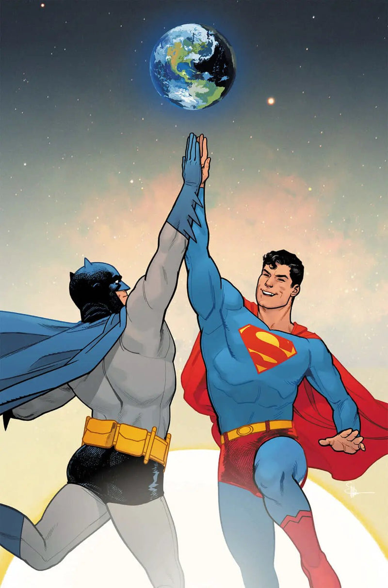 Batman Superman Worlds Finest #1 H 1:50 Evan Doc Shaner High Five Card Stock Variant (03/15/2022) Dc