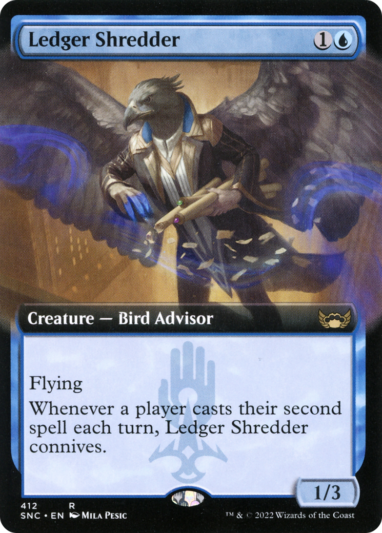 Ledger Shredder (SNC-412) - Streets of New Capenna: (Extended Art) Foil