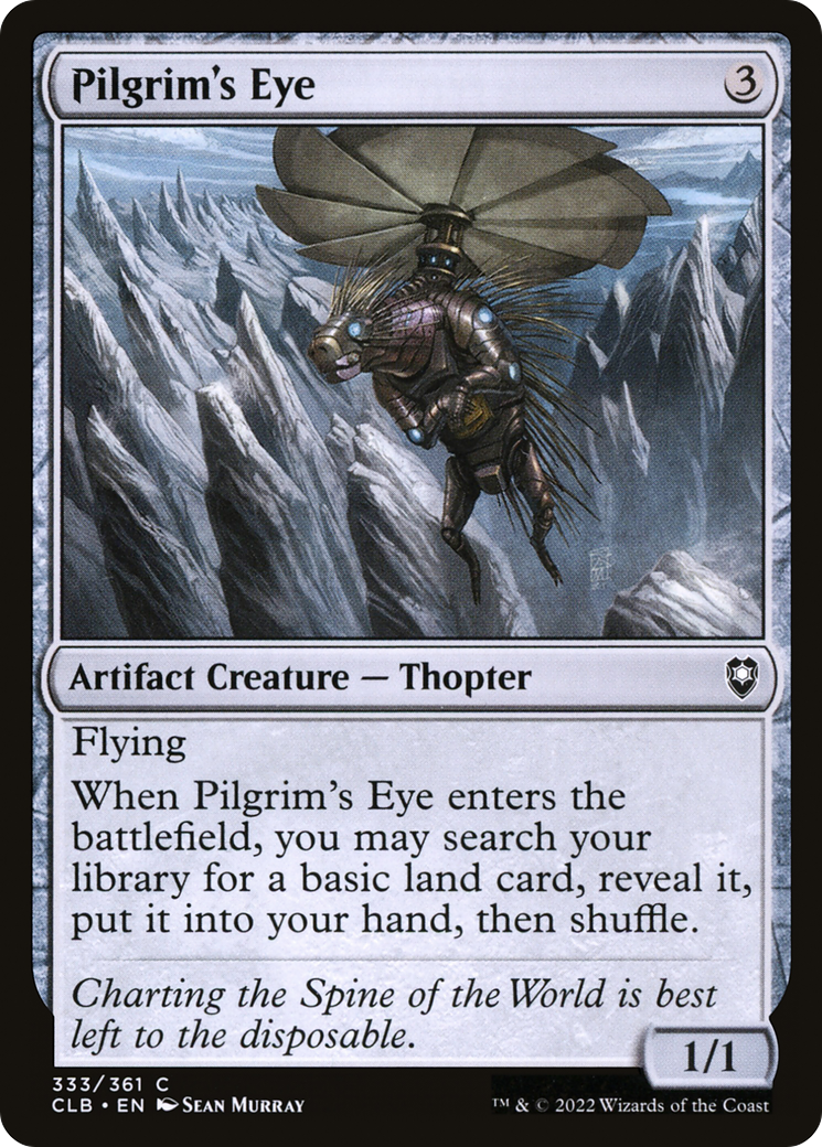 Pilgrim's Eye (CLB-333) - Commander Legends: Battle for Baldur's Gate Foil