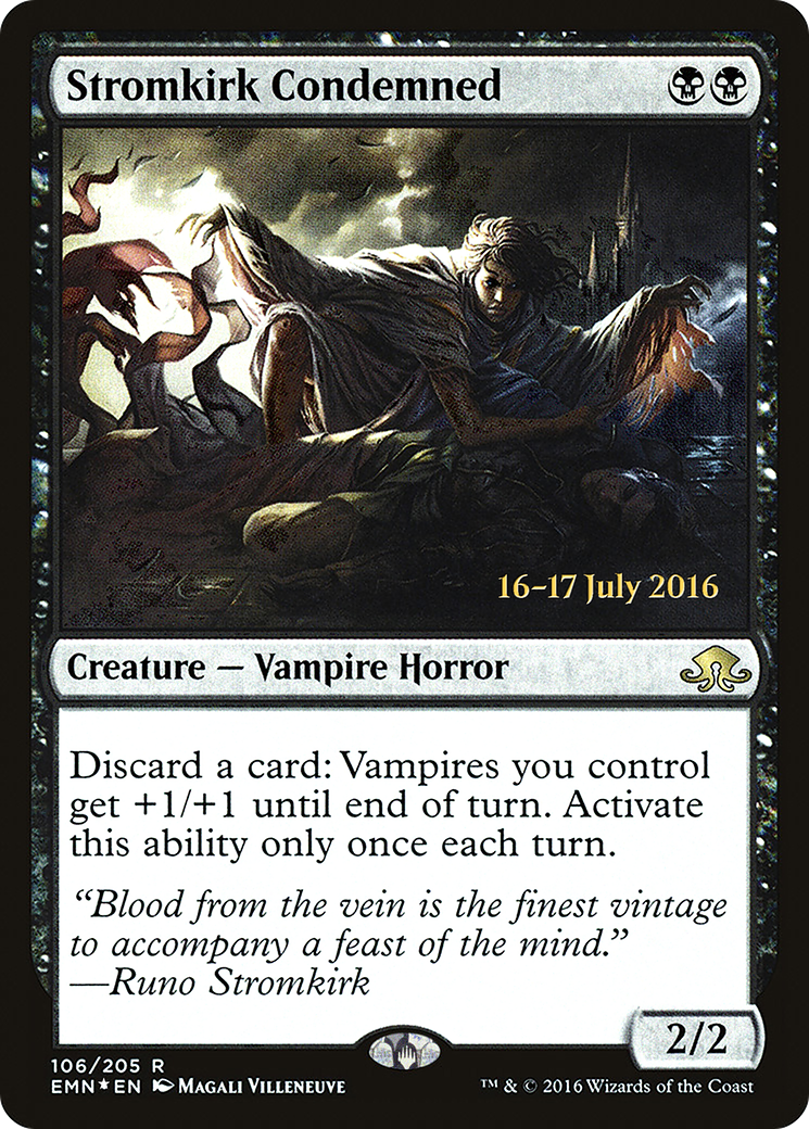 Stromkirk Condemned (PRE-106S) - Eldritch Moon Promos Foil