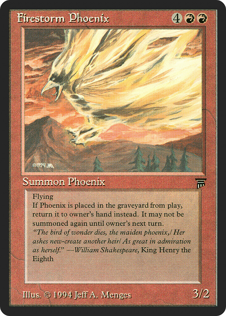 Firestorm Phoenix (LEG-147) - Legends