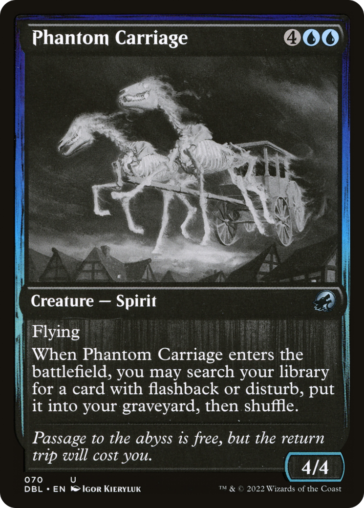 Phantom Carriage (DBL-070) - Innistrad: Double Feature