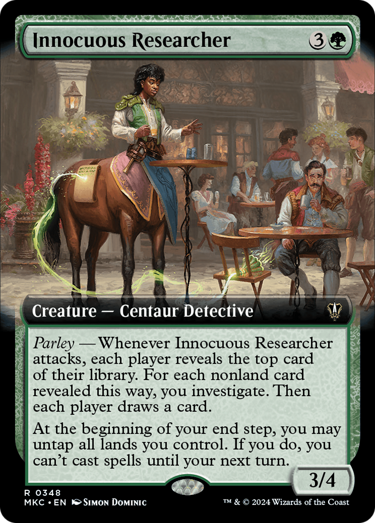 Innocuous Researcher (MKC-348) - Murders at Karlov Manor Commander: (Extended Art)
