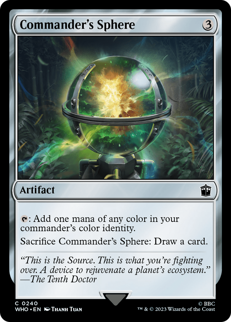Commander's Sphere (WHO-240) - Doctor Who Foil