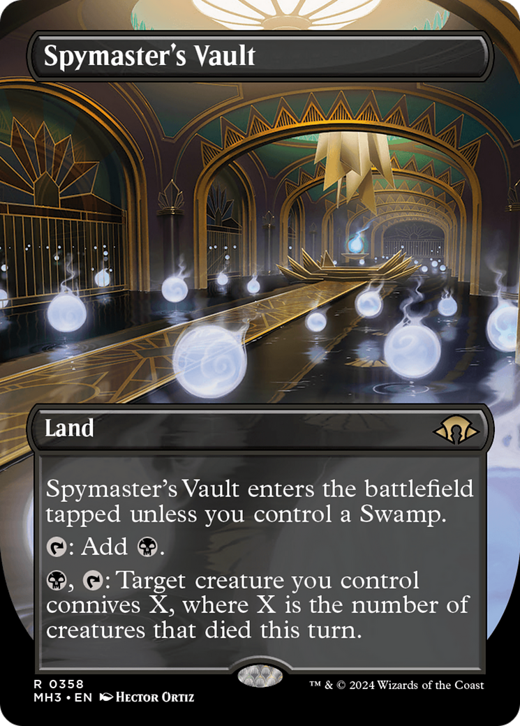 Spymaster's Vault (Borderless) (MH3-358) - Modern Horizons 3 (Borderless)