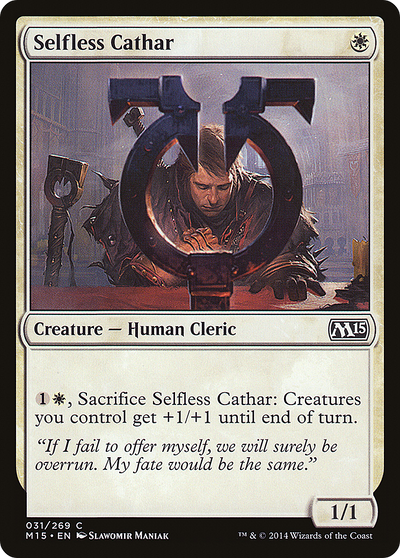 Selfless Cathar (M15-031) - Magic 2015