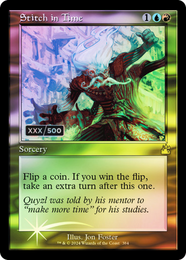 Stitch in Time (RVR-384) - Ravnica Remastered Foil