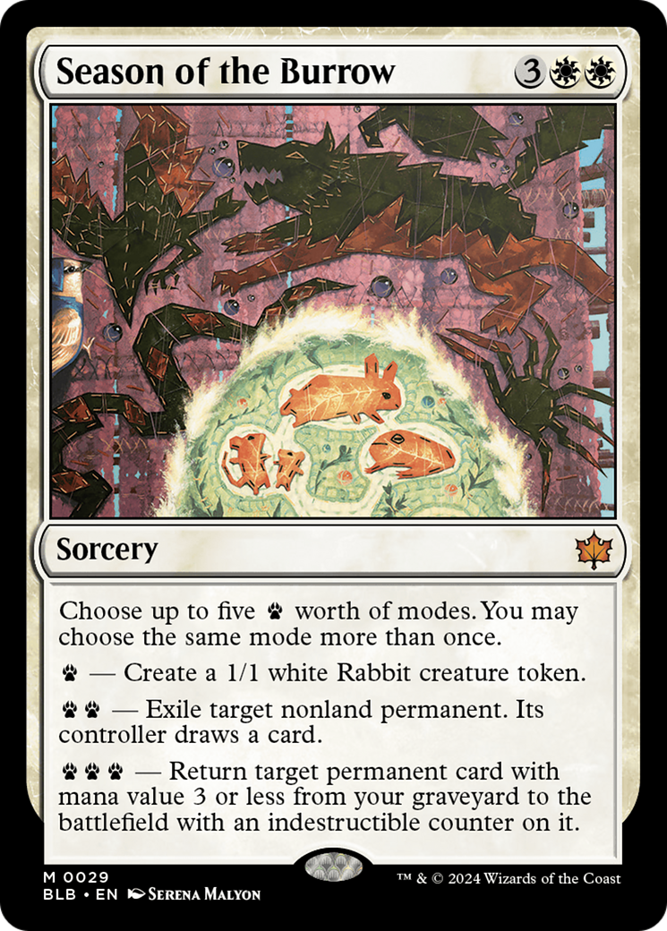 Season of the Burrow (BLB-029) - Bloomburrow