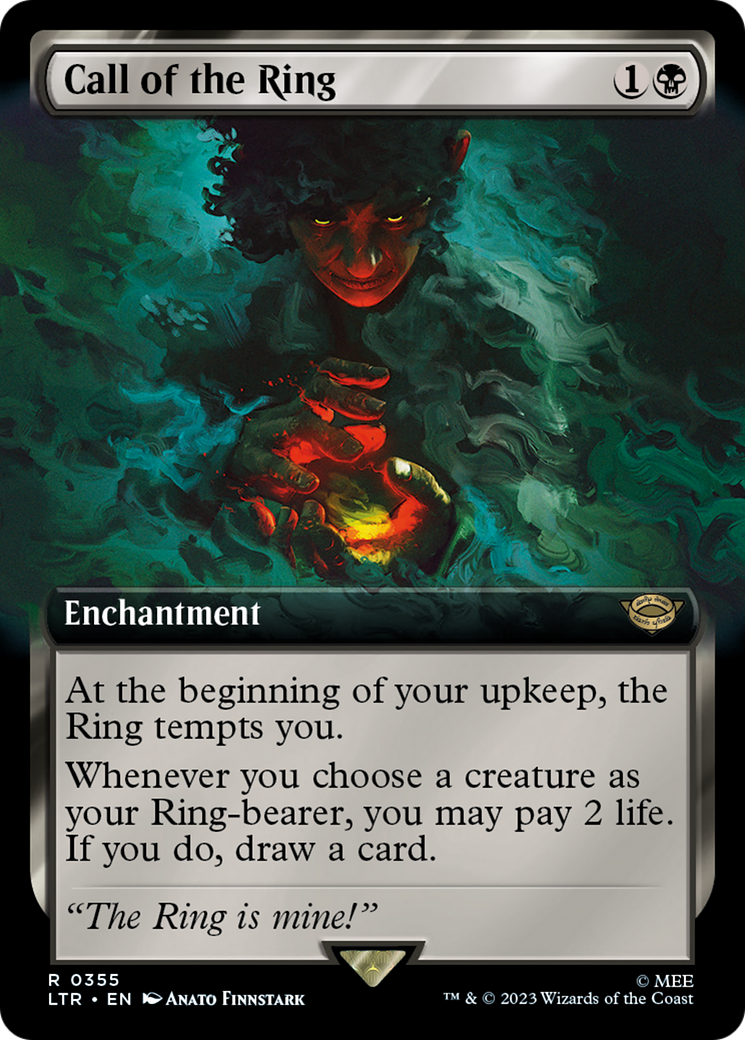 Call of the Ring (LTR-355) - The Lord of the Rings: Tales of Middle-earth: (Extended Art)