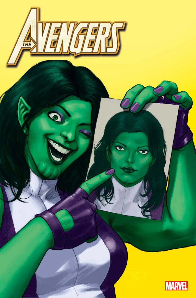 Avengers #56 B David Lopez Skrull Variant She-Hulk (05/25/2022) Marvel