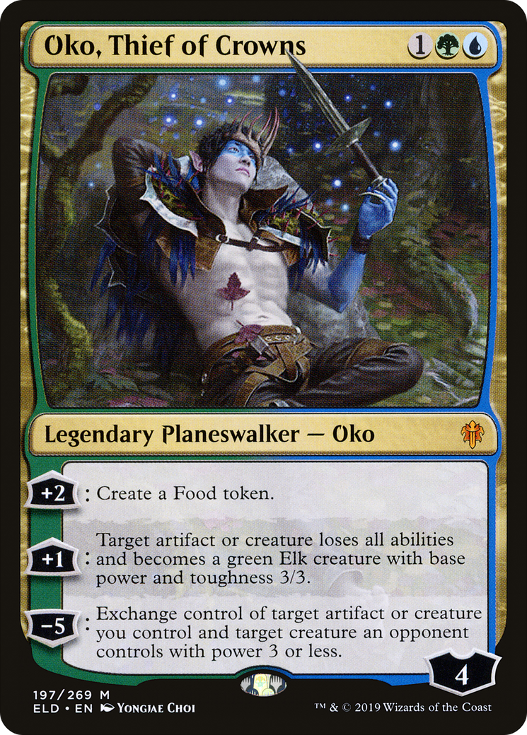 Oko, Thief of Crowns (ELD-197) - Throne of Eldraine Foil