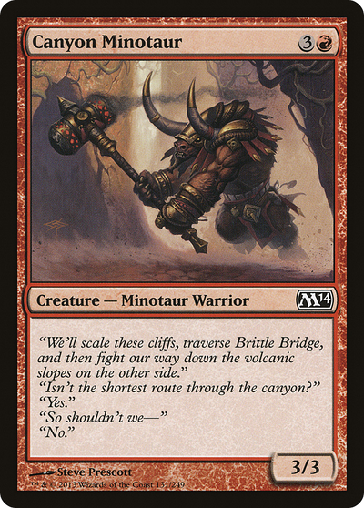 Canyon Minotaur (M14-131) - Magic 2014
