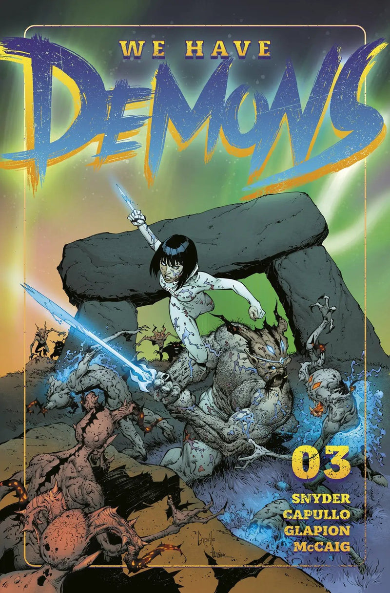 We Have Demons #3 (Of 3) C Foil Greg Capullo Variant (Mr) (06/01/2022) Dark Horse