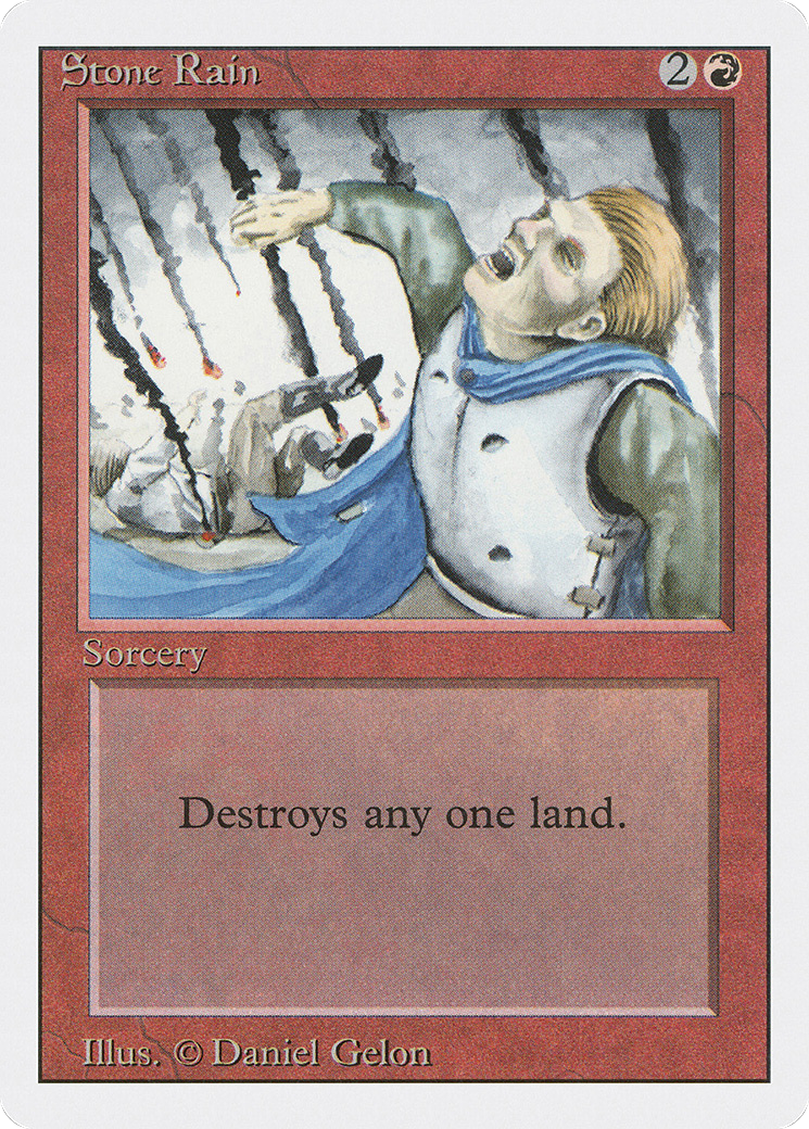 Stone Rain (3ED-180) - Revised Edition