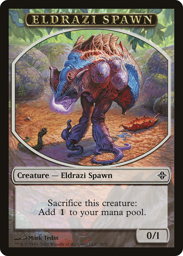 Eldrazi Spawn (ROE-01B) - Rise of the Eldrazi Tokens