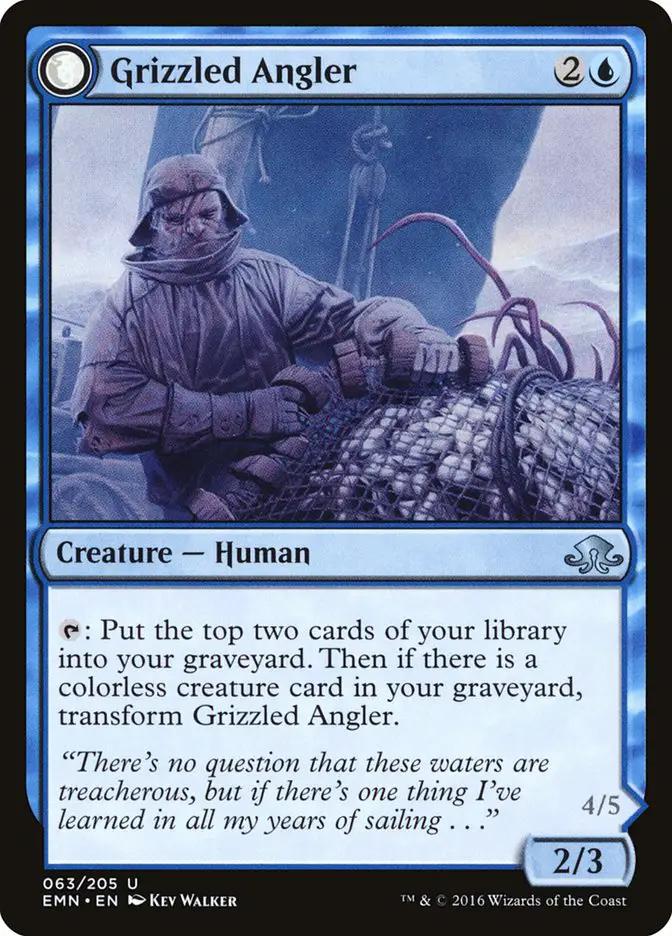 Grizzled Angler // Grisly Anglerfish (EMN-063) - Eldritch Moon: (mooneldrazidfc)