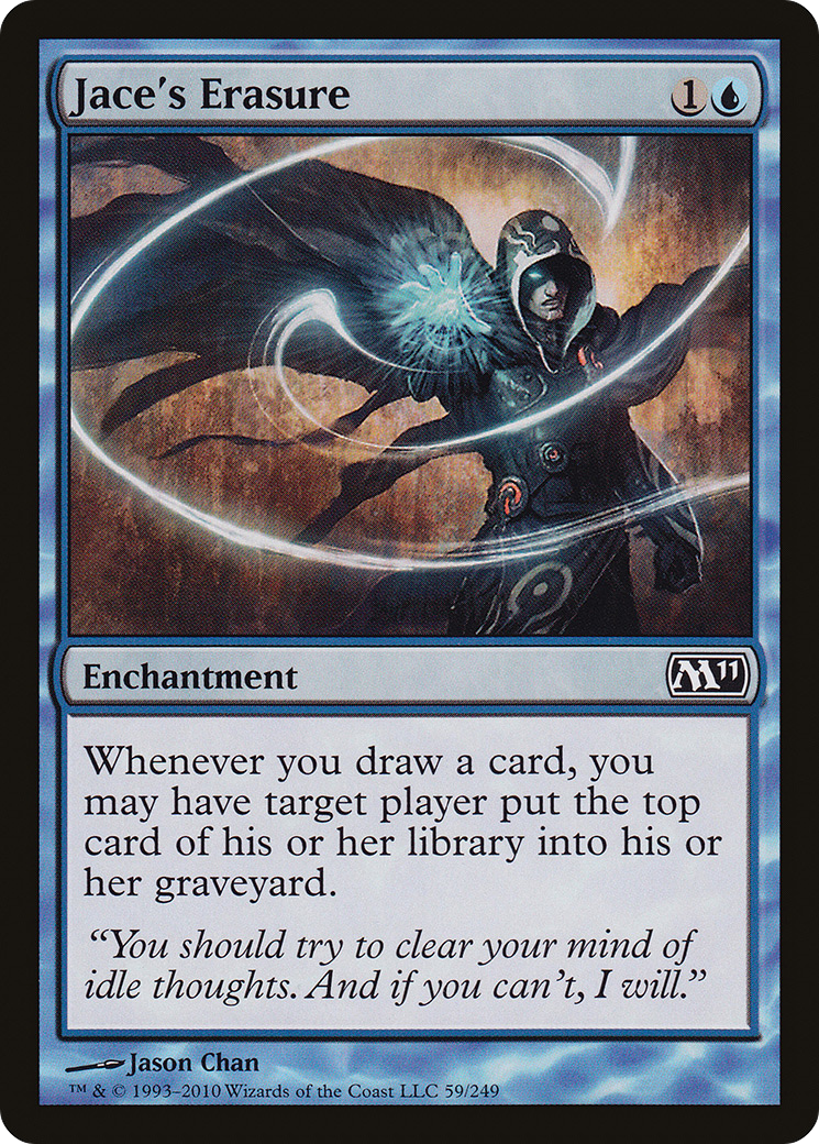 Jace's Erasure (M11-059) - Magic 2011 Foil