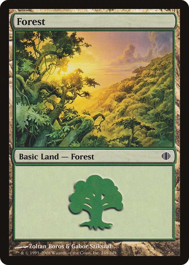 Forest (ALA-248) - Shards of Alara Foil