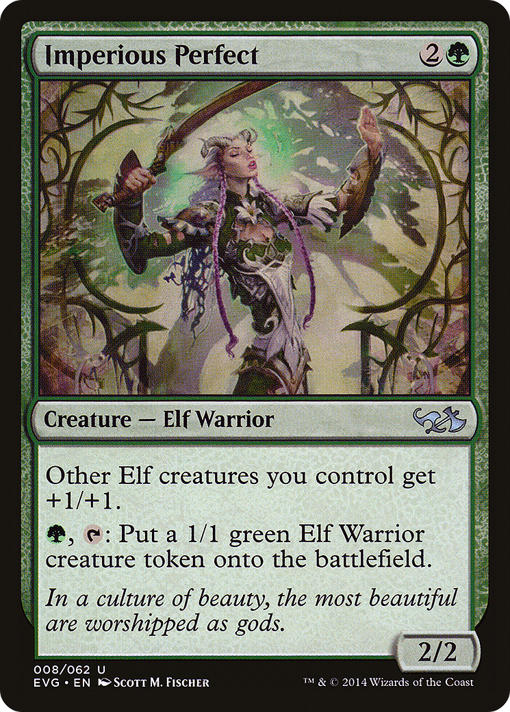 Imperious Perfect (DD3-008) - Duel Decks Anthology: Elves vs. Goblins
