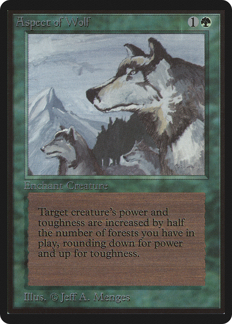 Aspect of Wolf (LEB-) - Limited Edition Beta