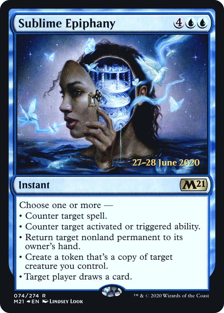 Sublime Epiphany (PRE-74S) - Core Set 2021 Promos Foil
