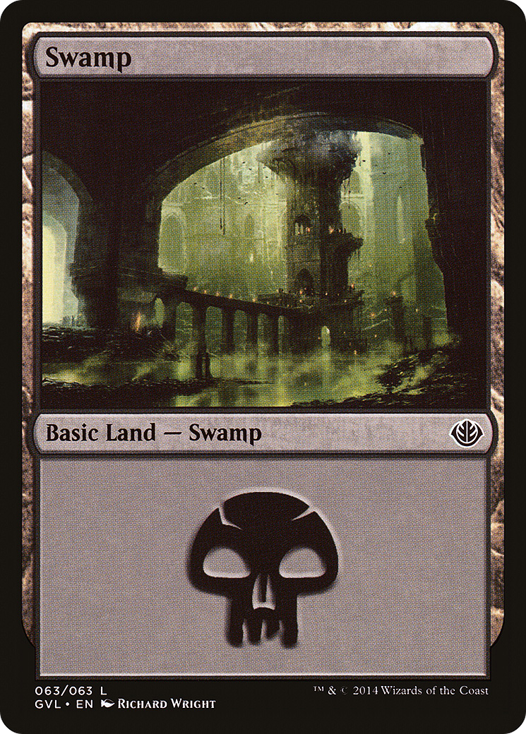 Swamp (DD3-063) - Duel Decks Anthology: Garruk vs. Liliana