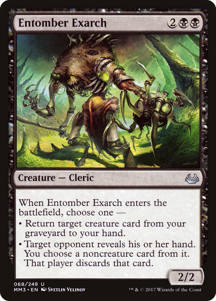 Entomber Exarch (MM3-068) - Modern Masters 2017 Foil