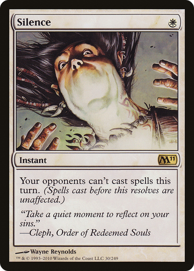 Silence (M11-030) - Magic 2011