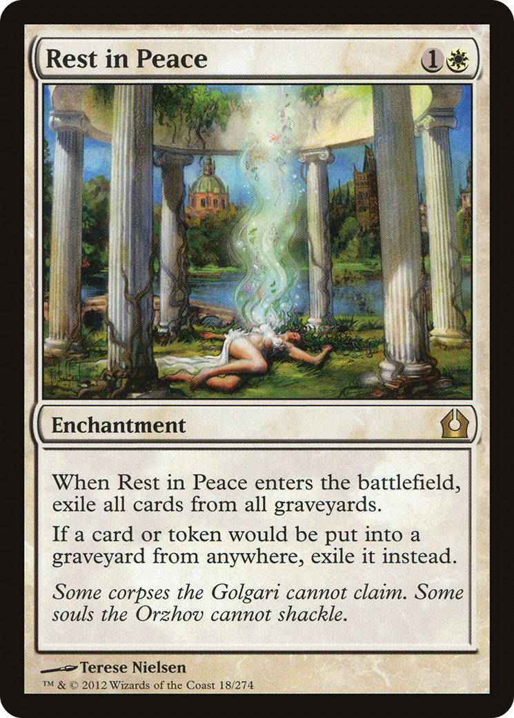 Rest in Peace (RTR-018) - Return to Ravnica Foil